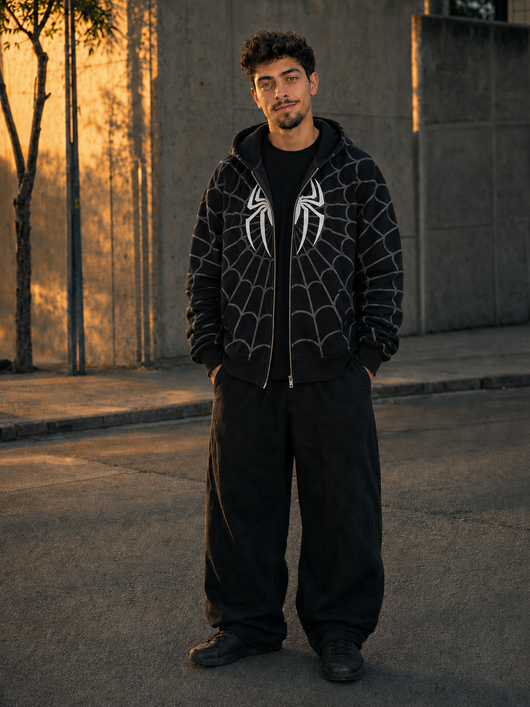 Nightweb worn on the street